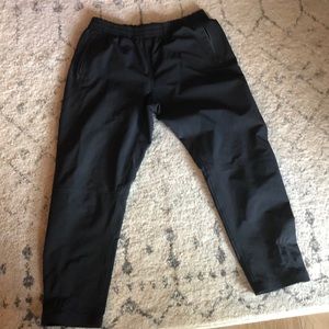 Outdoor voices black rectrack pants size medium